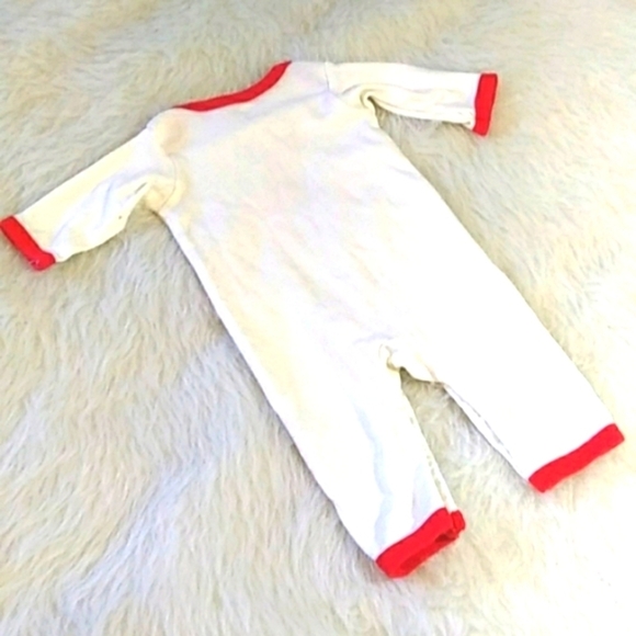 Baby Christmas Oh Deer Christmas One Piece 0-3 Months - Picture 4 of 5